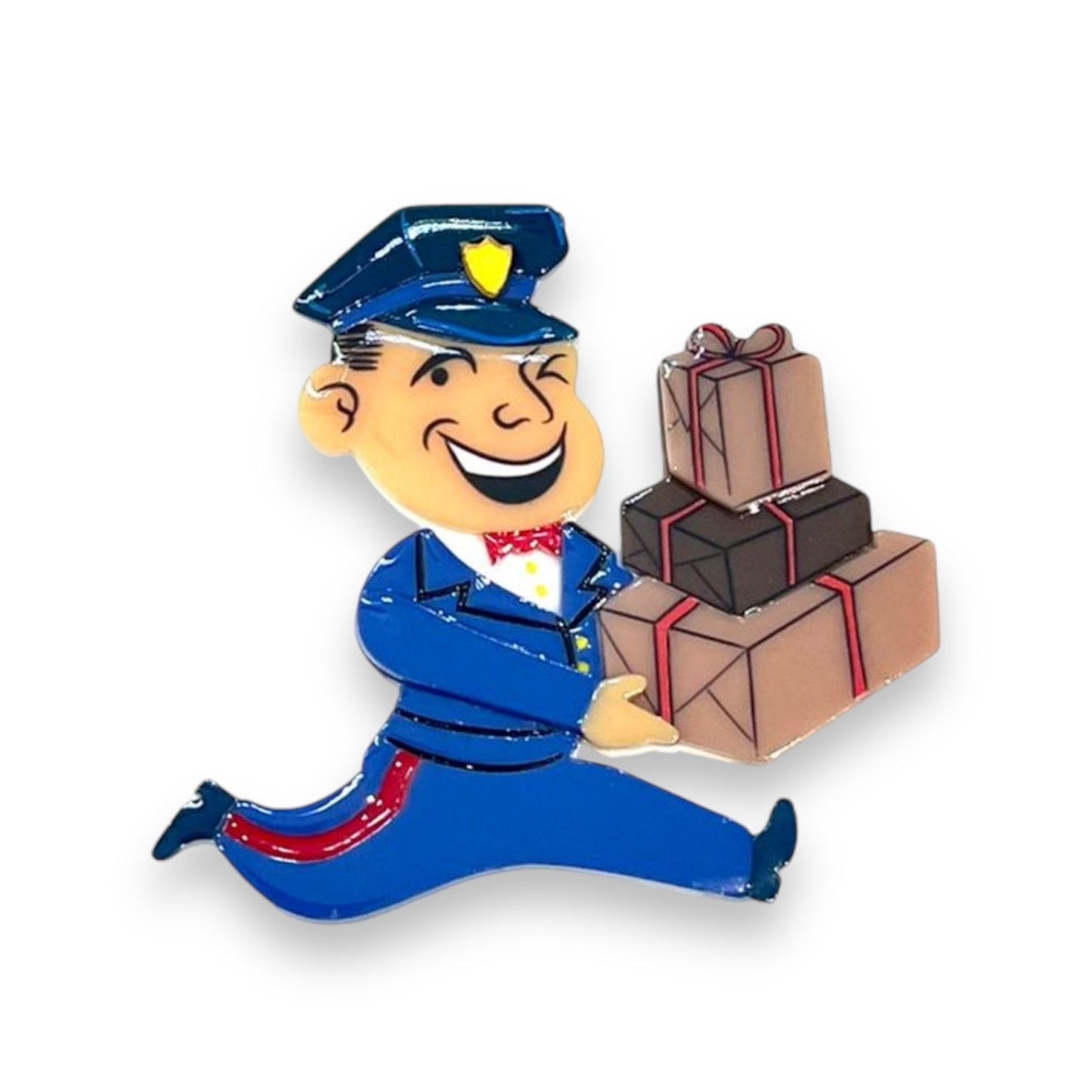 Happy Mail Brooch by 50's Vintage Dame x Lipstick & Chrome