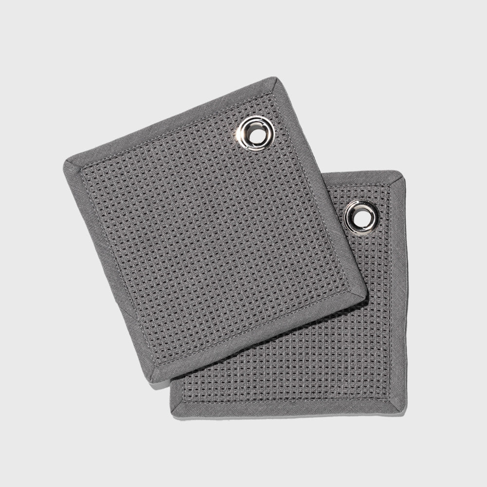 Organic Cotton Pot Holders (Set of 2)