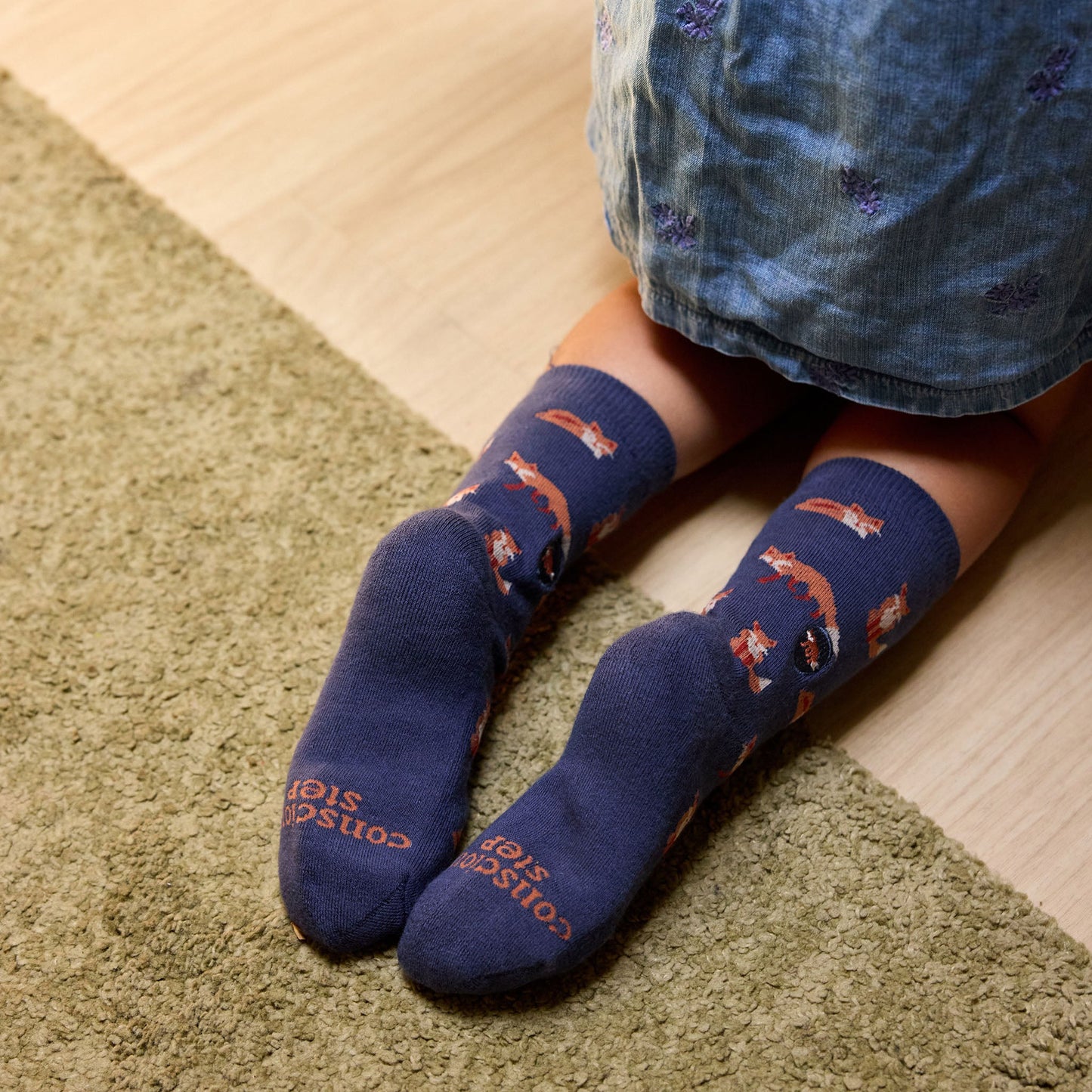 Kids Socks that Protect Foxes