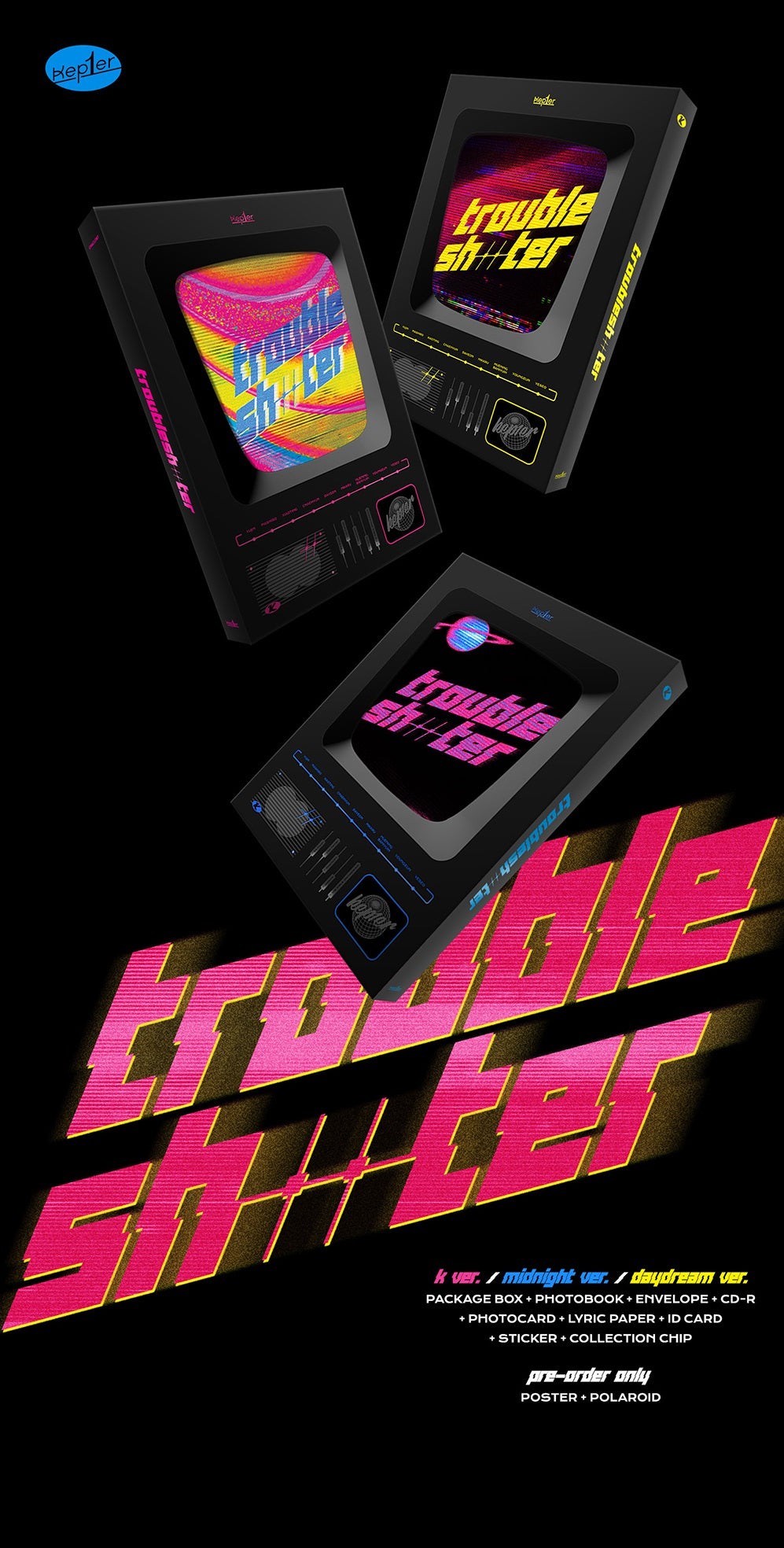 Kep1er 3rd Mini Album - Troubleshooter