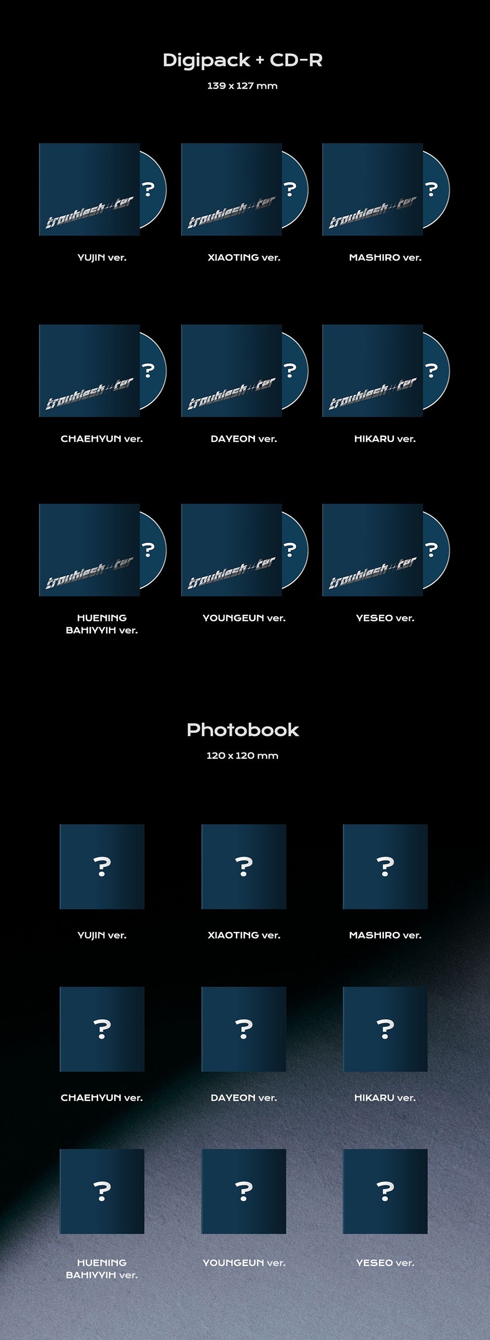 Kep1er 3rd Mini Album - Troubleshooter (Digipack Version)