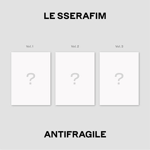 LE SSERAFIM 2nd Mini Album - Antifragile - Osadia Concept Store