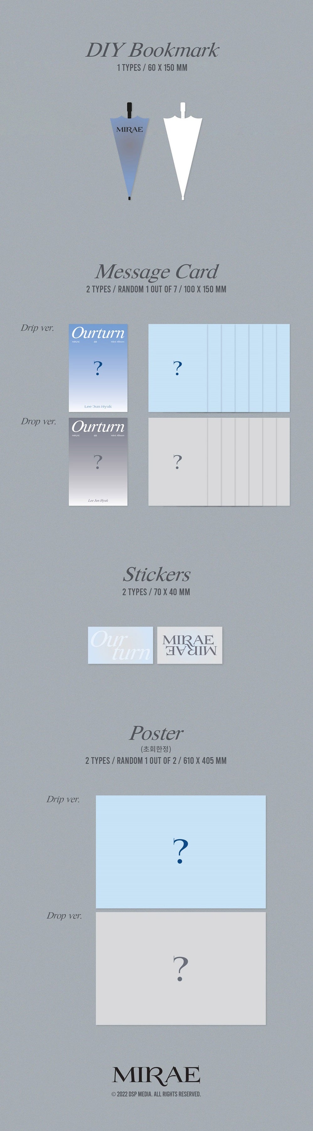 Mirae 4th Mini Album - Ourturn