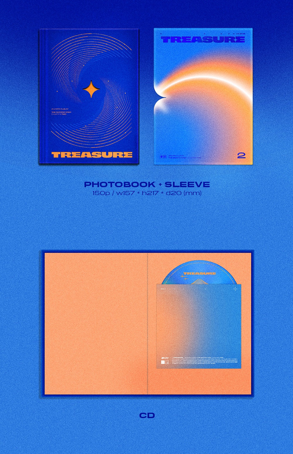 Treasure 2nd Mini Album - The Second Step Chapter Two (Photobook Ver)