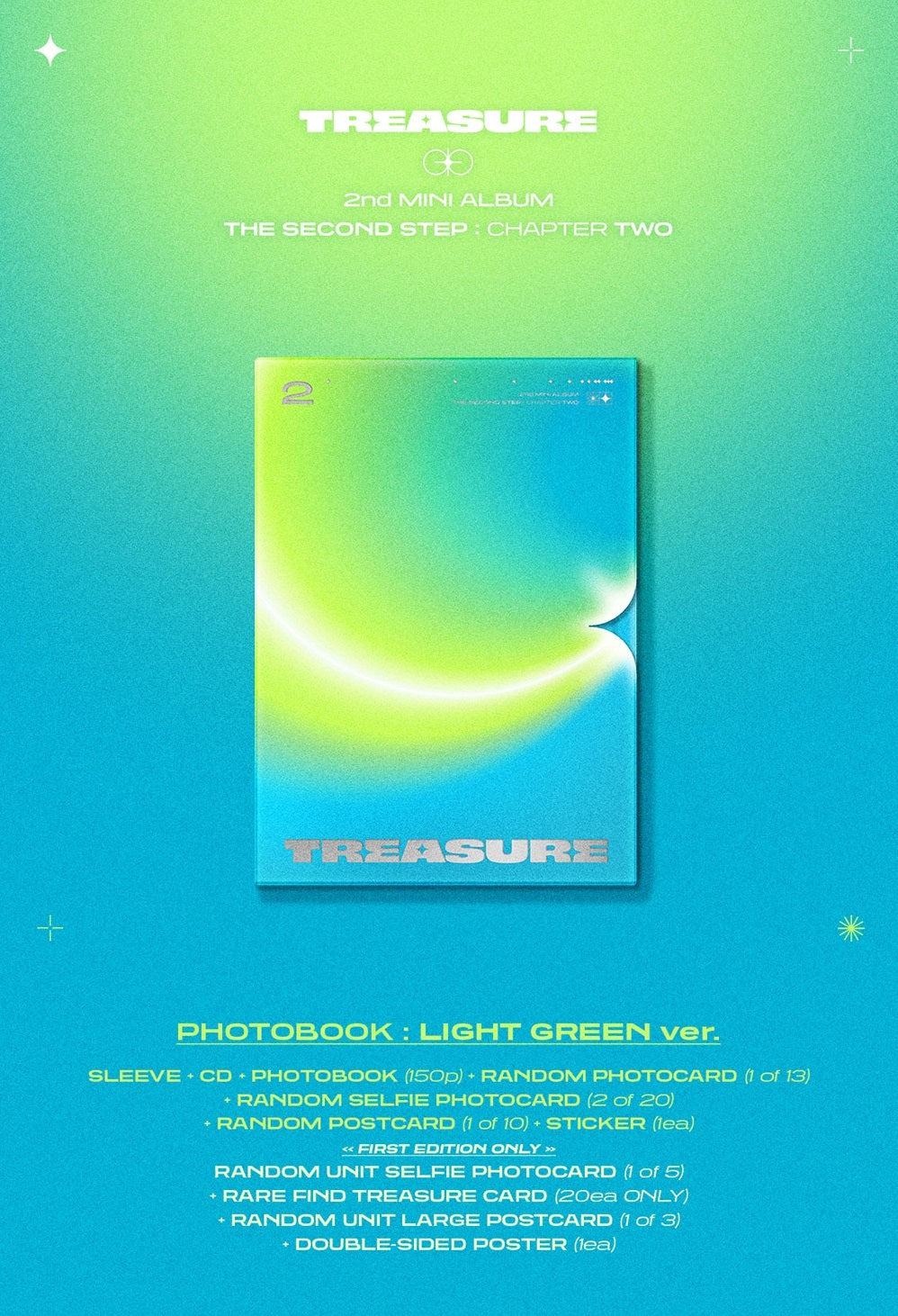 Treasure 2nd Mini Album - The Second Step Chapter Two (Photobook Ver)