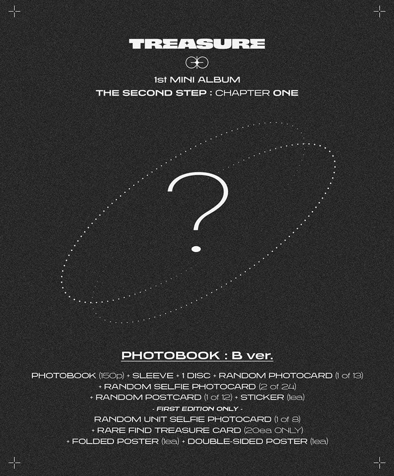 Treasure 1st Mini Album - The Second Step : Chapter One