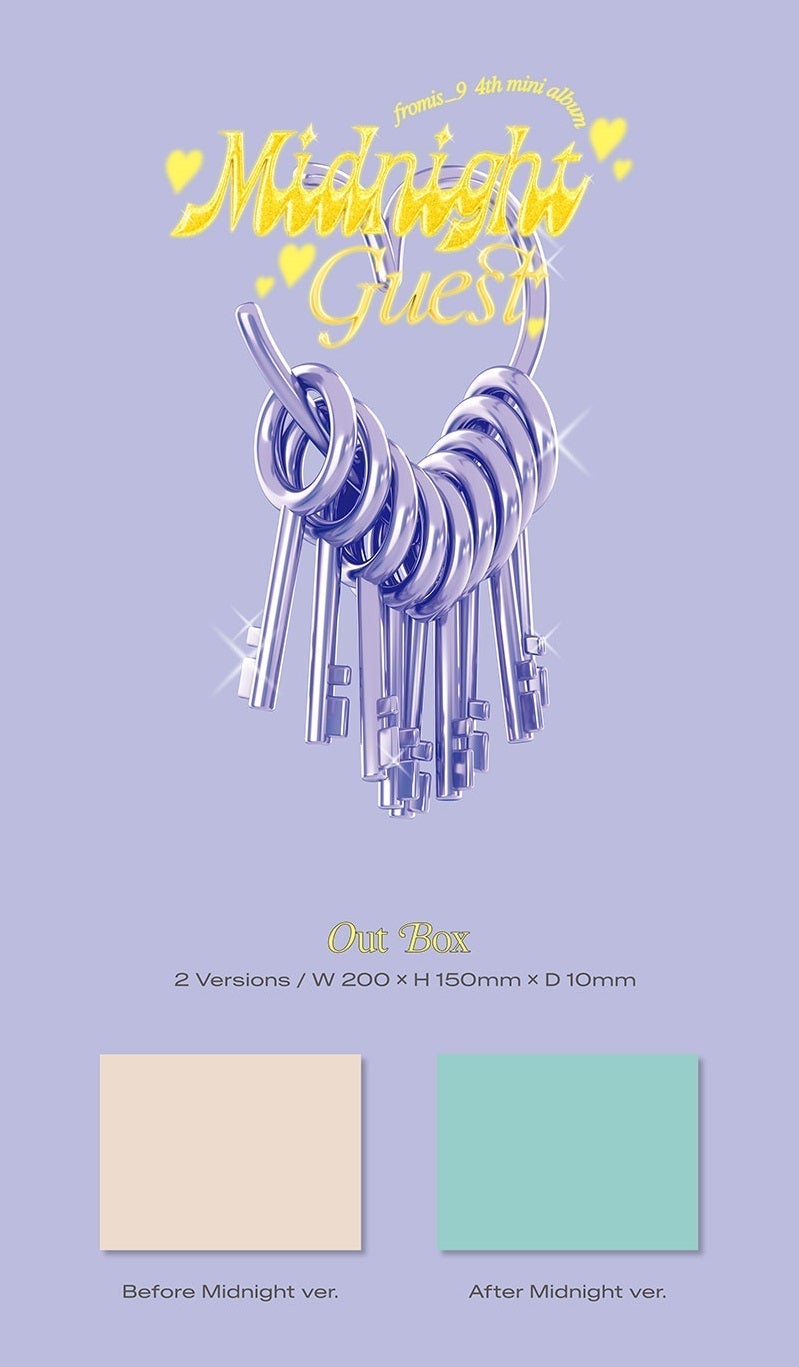 Fromis_9 4th Mini Album - Midnight Guest