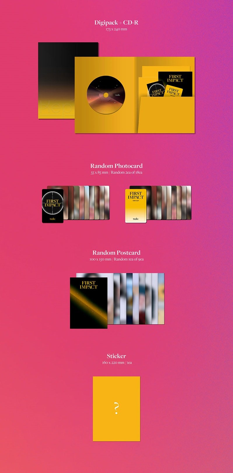 Kep1er 1st Mini Album - First Impact