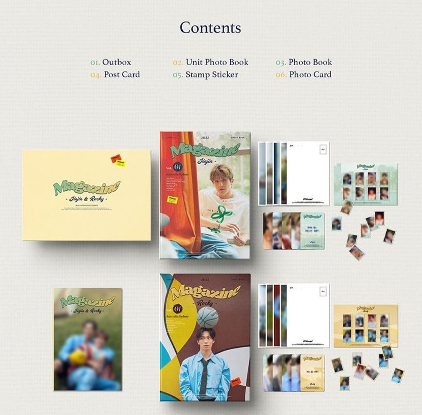 Astro Jinjin & Rocky 2022 Official Photobook [Magazine]