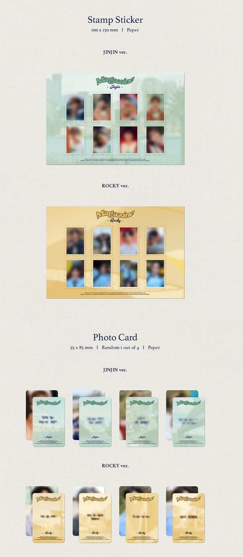 Astro Jinjin & Rocky 2022 Official Photobook [Magazine]