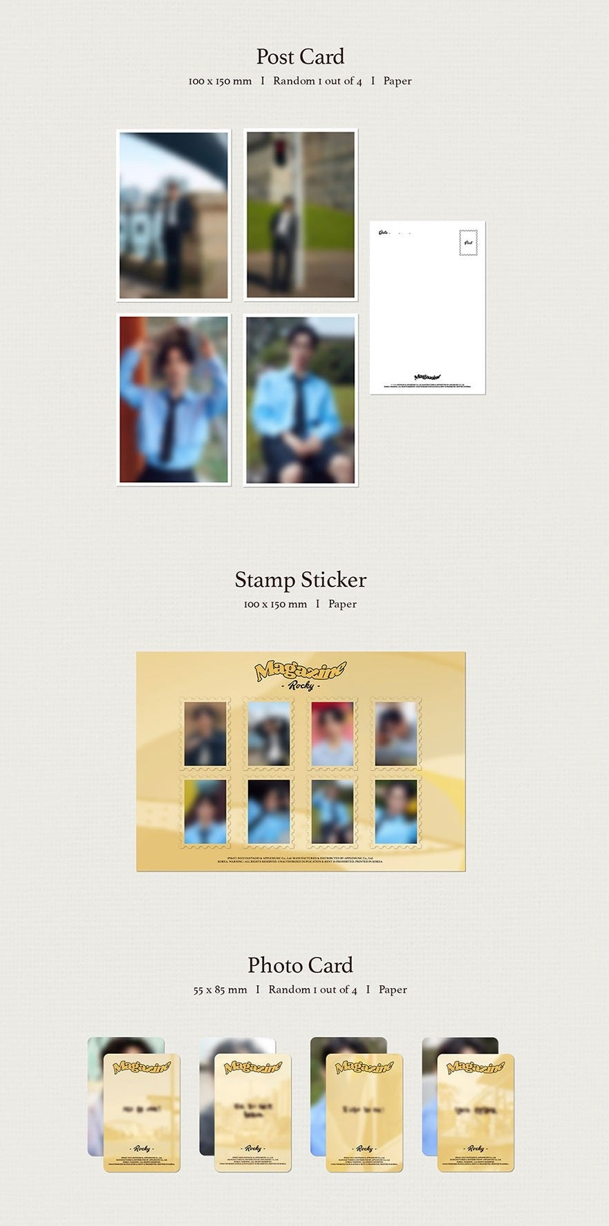 Astro Jinjin & Rocky 2022 Official Photobook [Magazine]