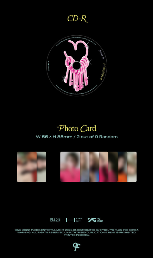Fromis_9 4th Mini Album - Midnight Guest (Jewel Case Ver.)