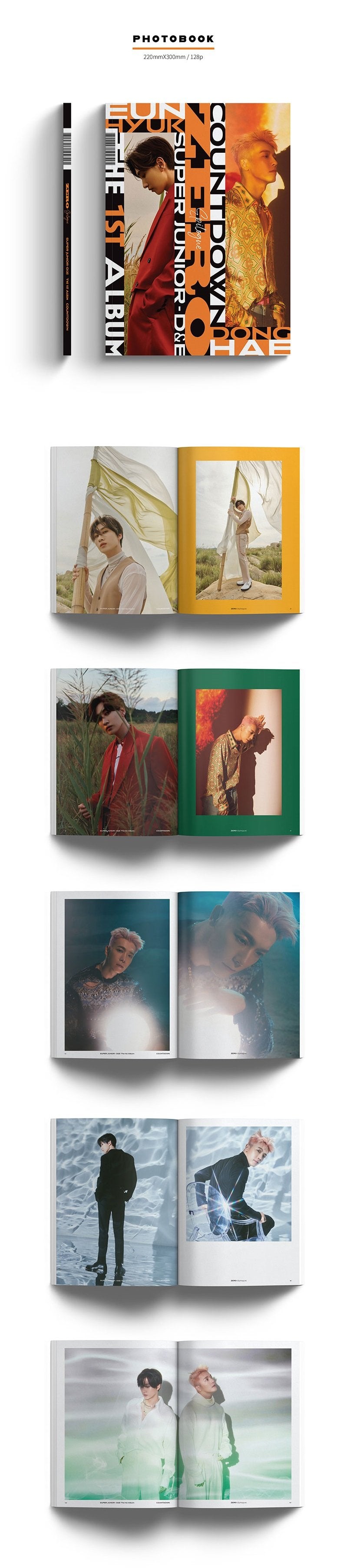 Super Junior D&E - 1st Full Album Countdown Zero Ver Epilogue