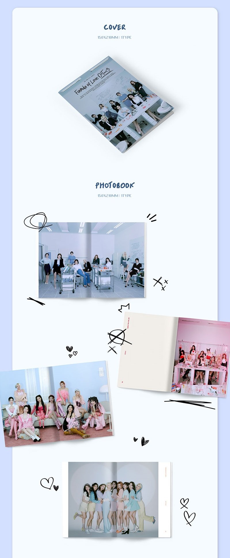 Twice 3rd Album - Formula Of Love (Result File Ver.)