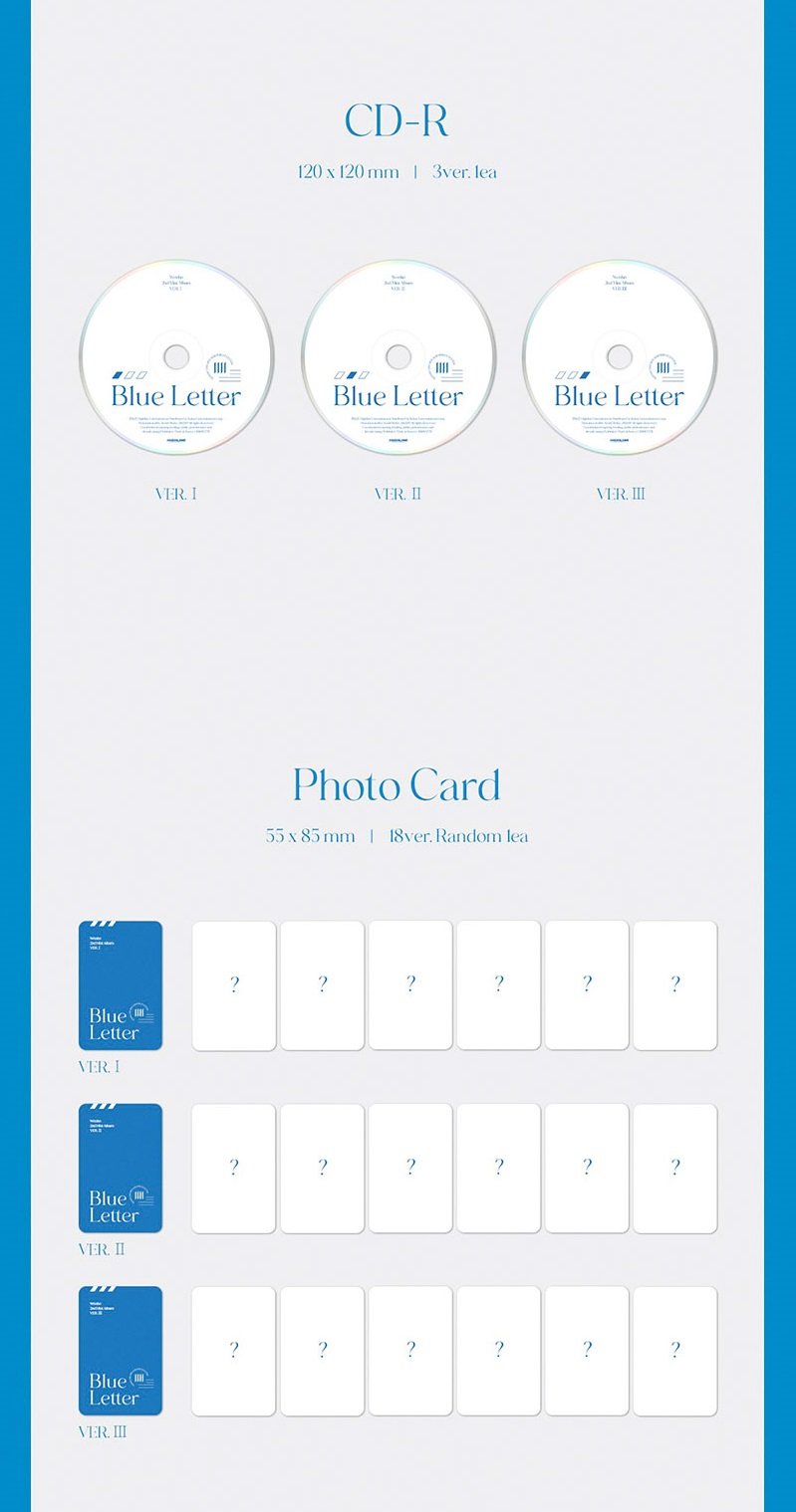 Wonho 2nd Mini Album - Blue Letter