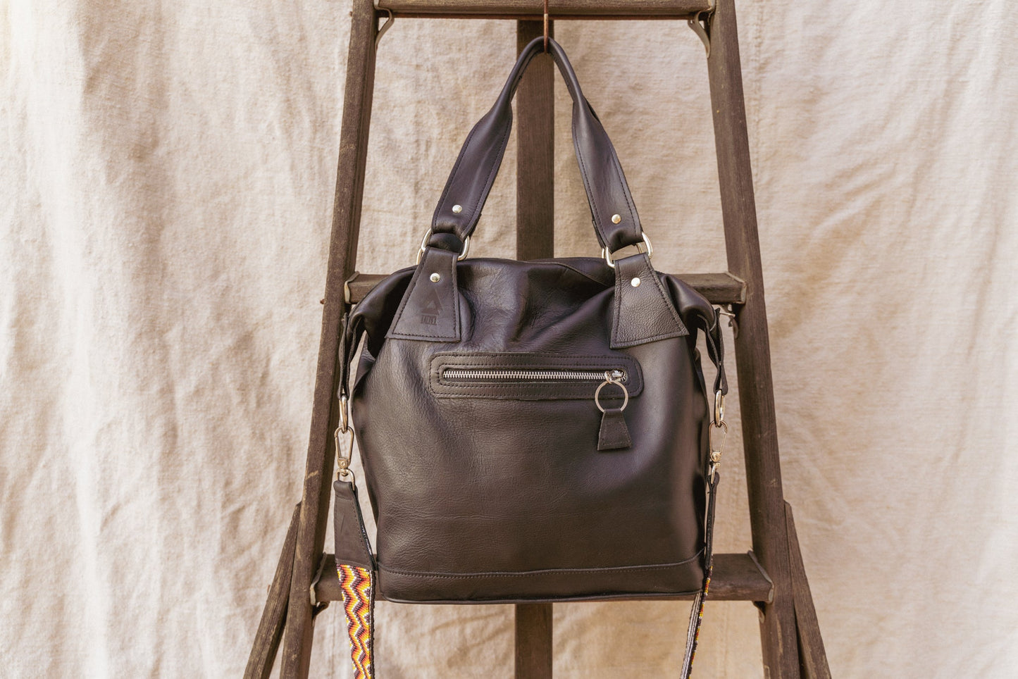 Leather Brief - Black