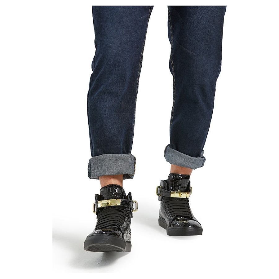 Sovereign High-Top Luxe Sneakers