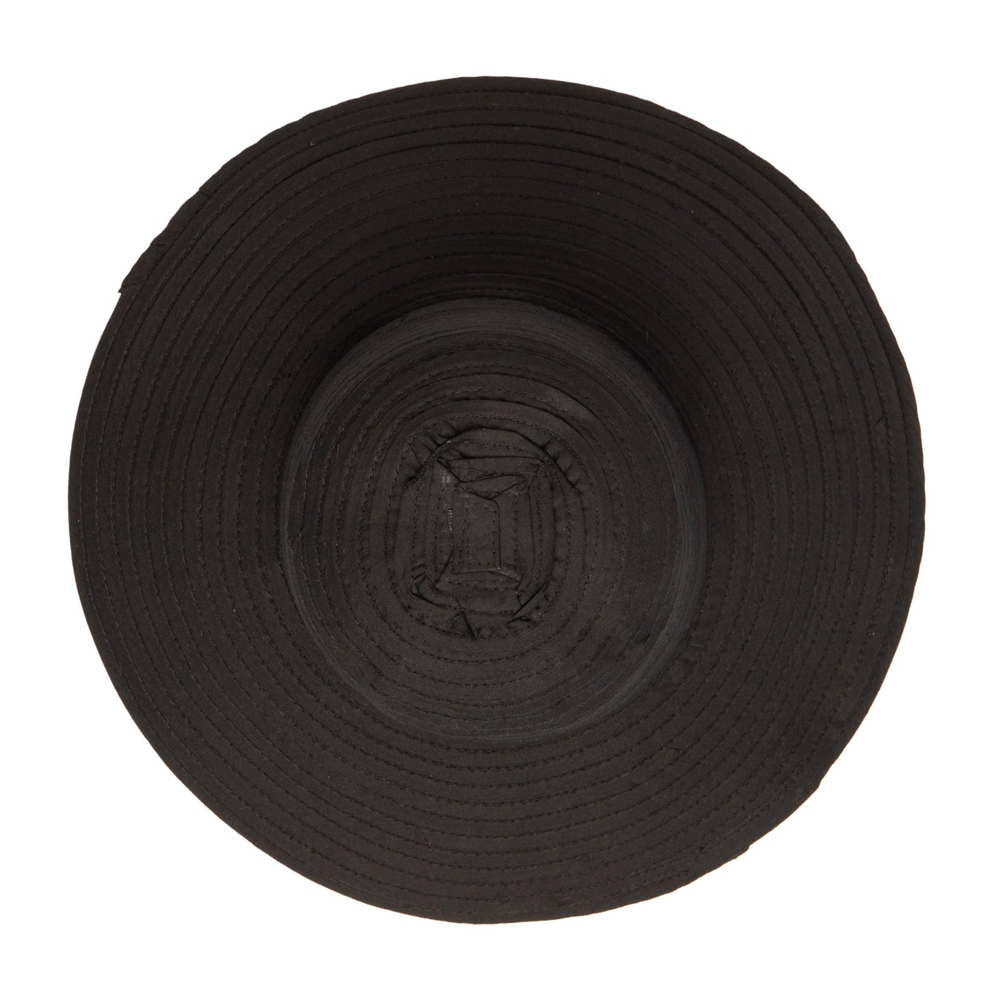 Women's Raw Edge Ribbon Sun Hat