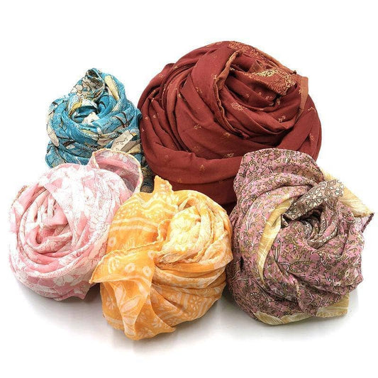 Recycled Sari Fabric