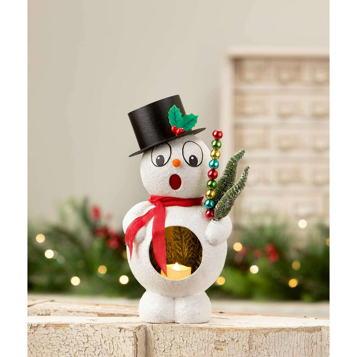 Retro Silly Surprise Snowman | Christmas Decor | Bethany Lowe