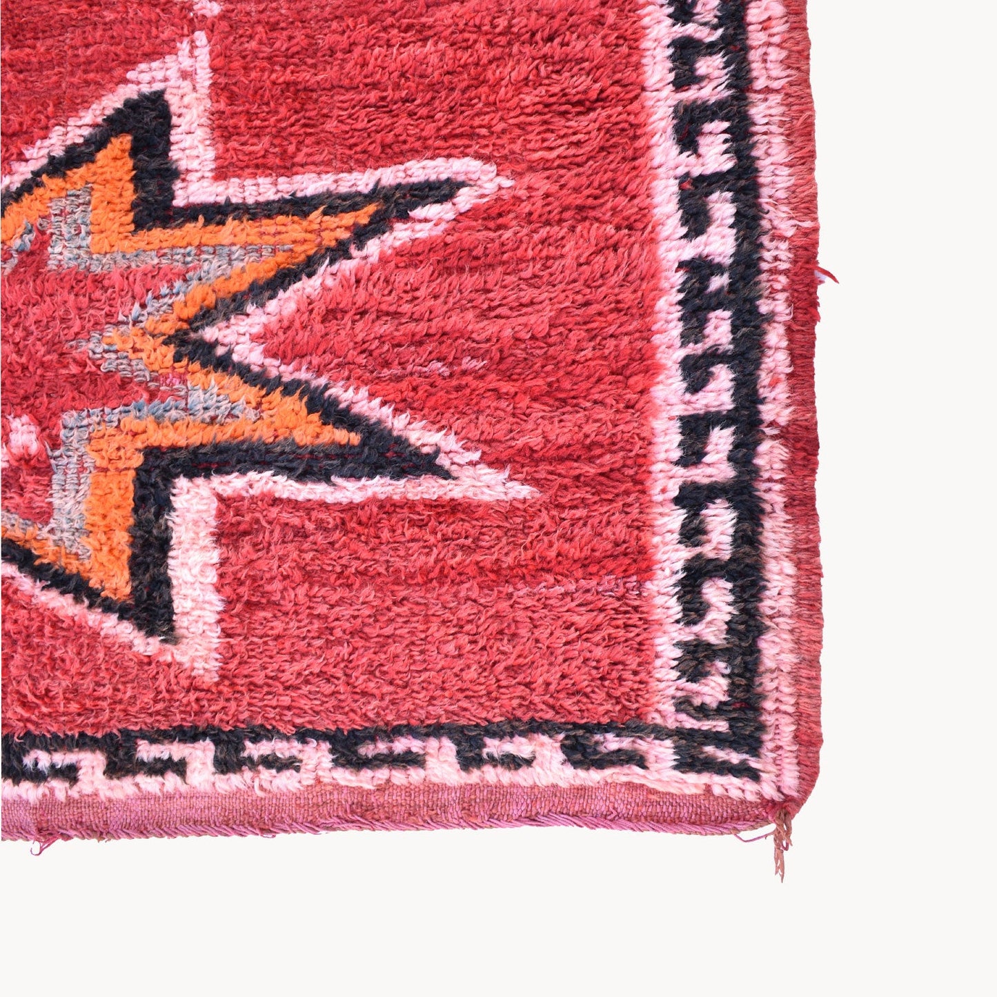 Titrit Hand-Knotted Wool Moroccan Rug | 4'7" x 8'4"