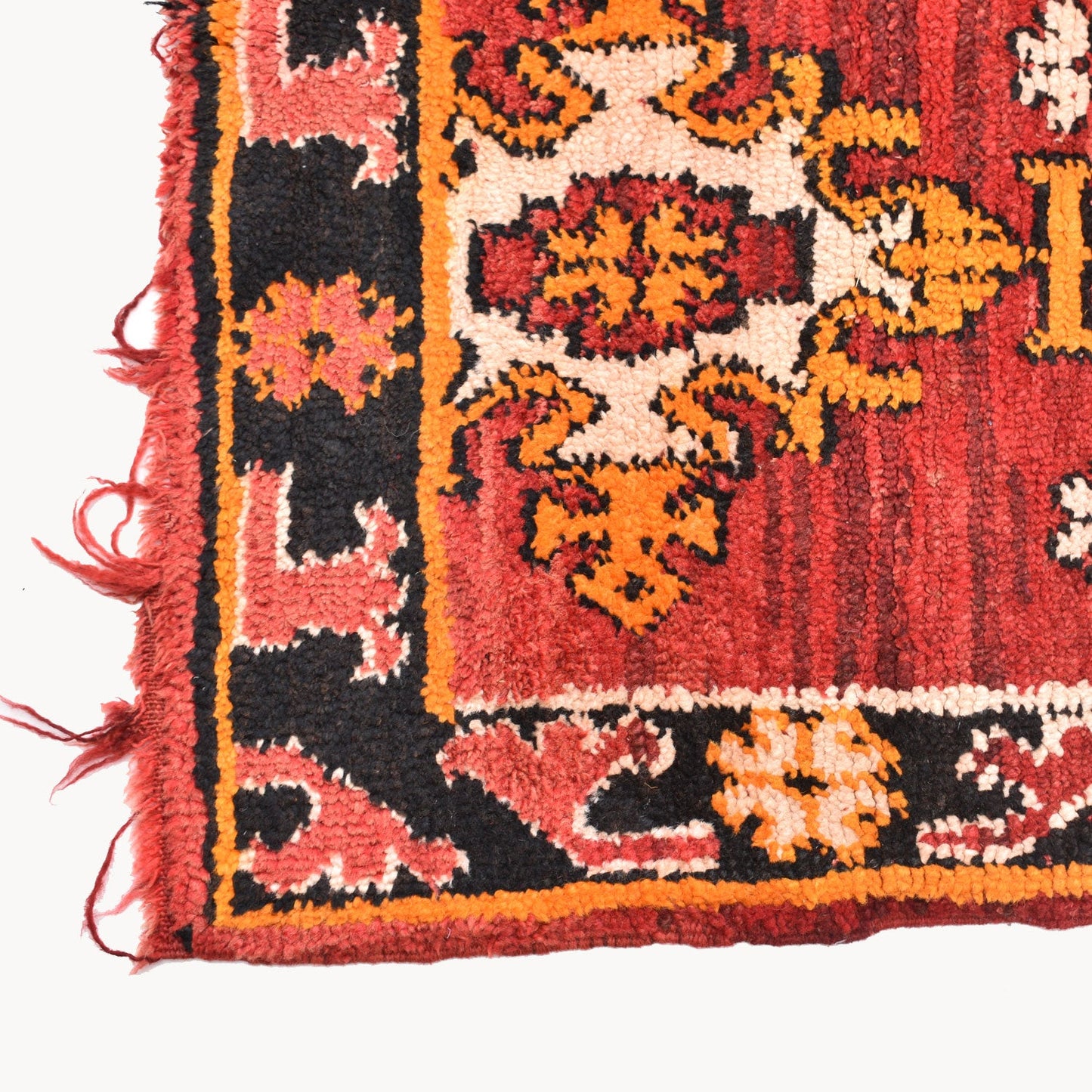 Rokaia Hand-Knotted Moroccan Wool Rug | 3'11" x 5'9"