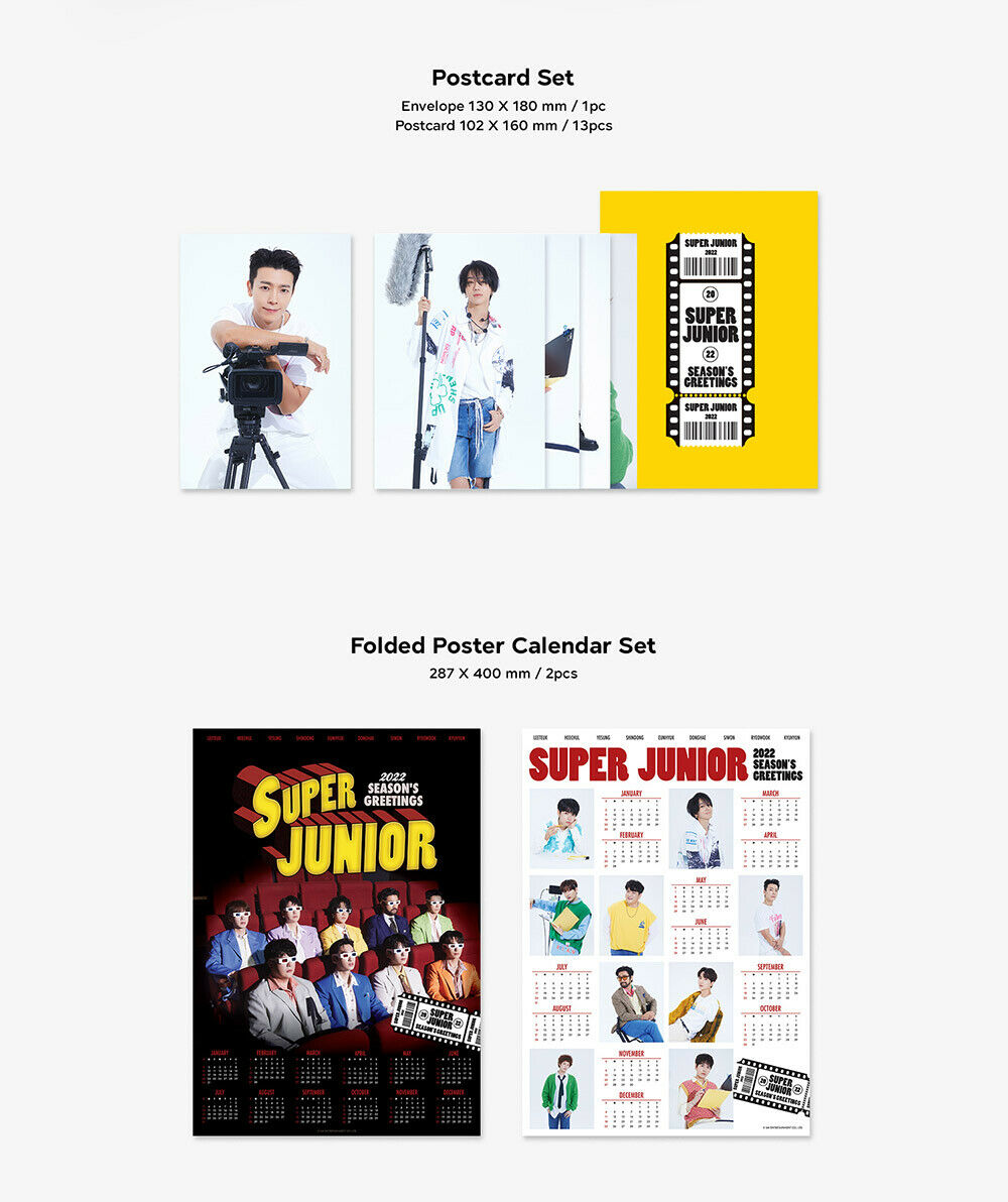 Super Junior 2022 Official Season's Greetings