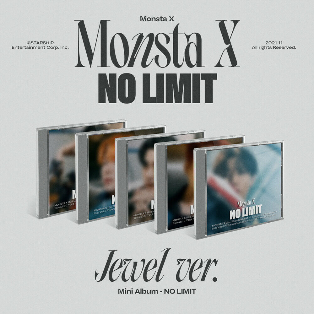 MONSTA X 10th Mini Album - No Limit (Jewel Ver)