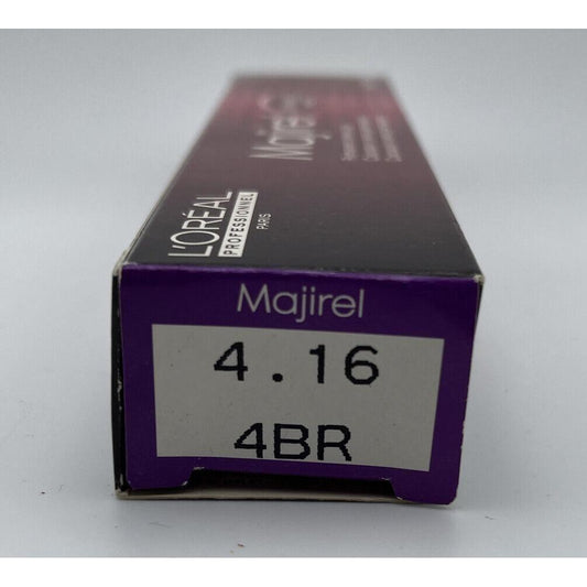 L'Oreal Professionnel Majirel Permanent Creme Color 4.16 4BR