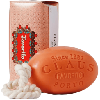 Claus Porto Favorito Red Poppy Soap 12.4 Oz