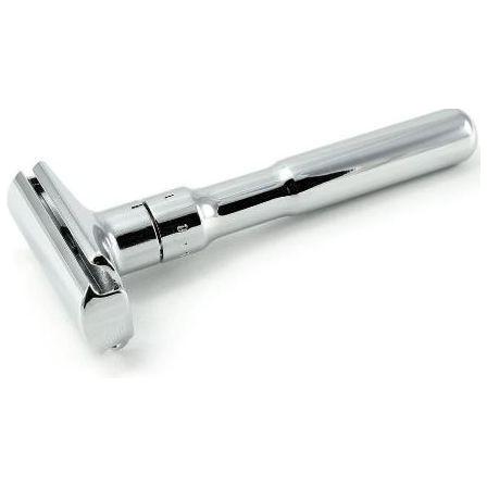Merkur Futur Adjustable Safety Razor Gift Time & Blades - Polished