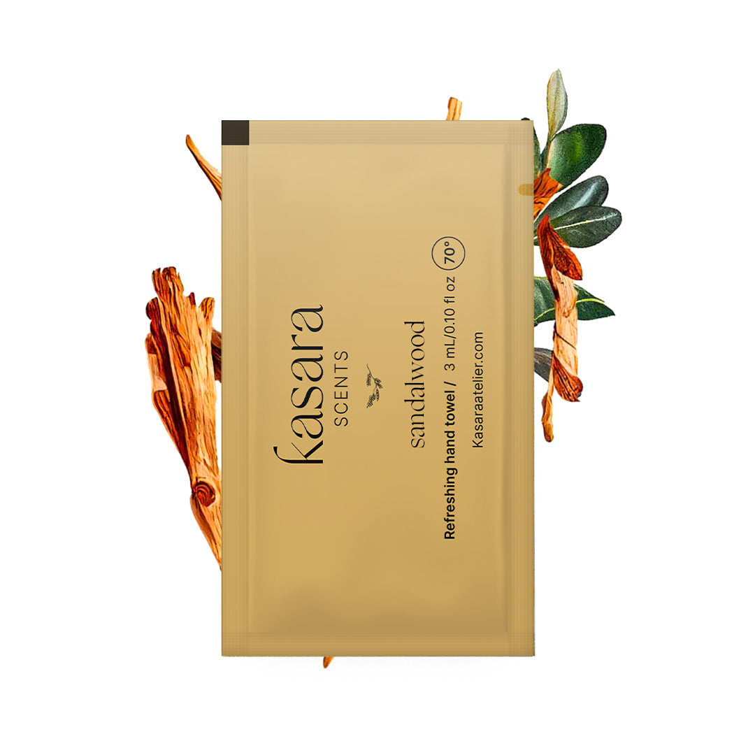 Sandalwood, perfumed wipes 60pcs