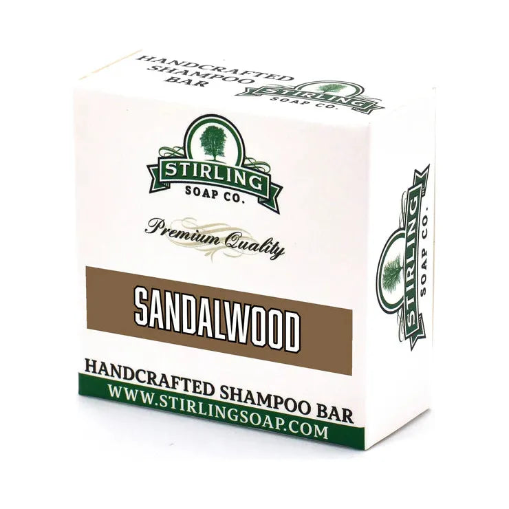 Stirling Soap Co. Sandalwood Shampoo Bar 3.8 Oz