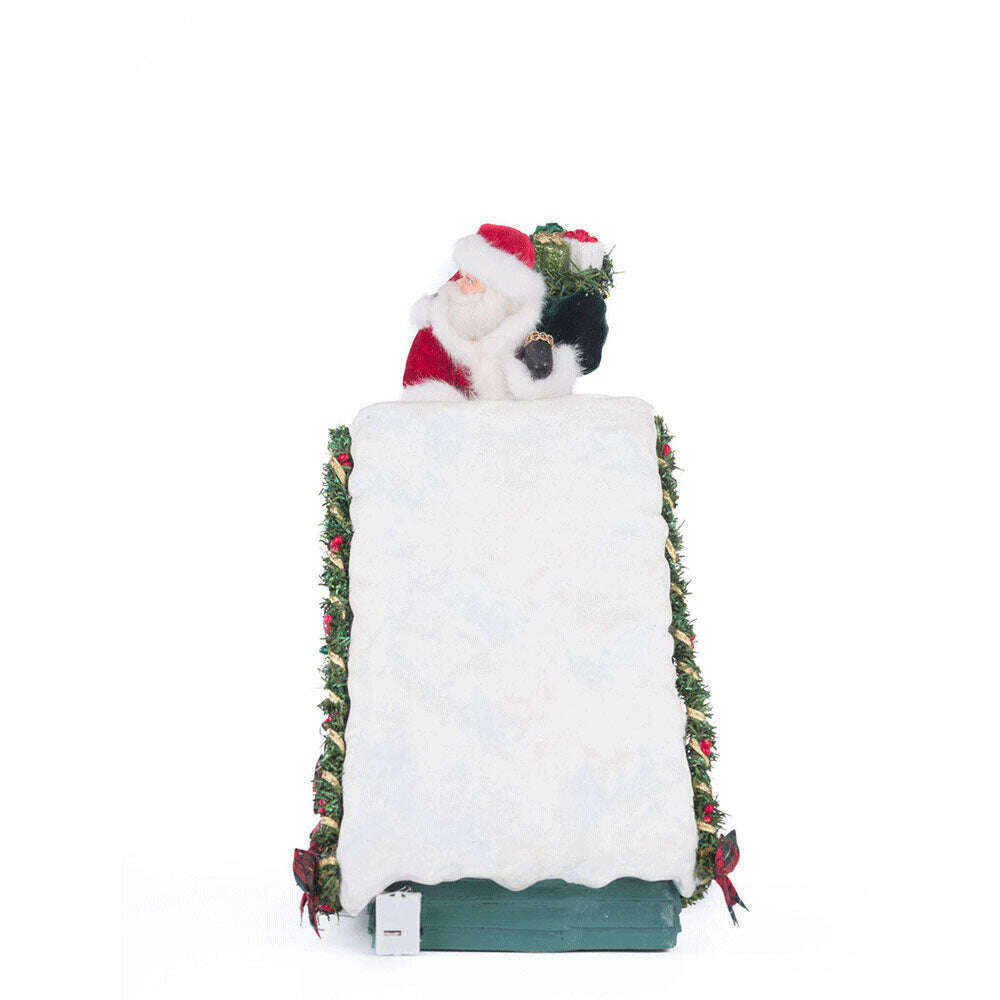 Santa In Chimney Christmas Countdown by Katherine's Collection