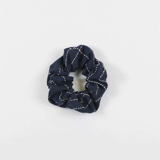 Kantha Scrunchie | Navy