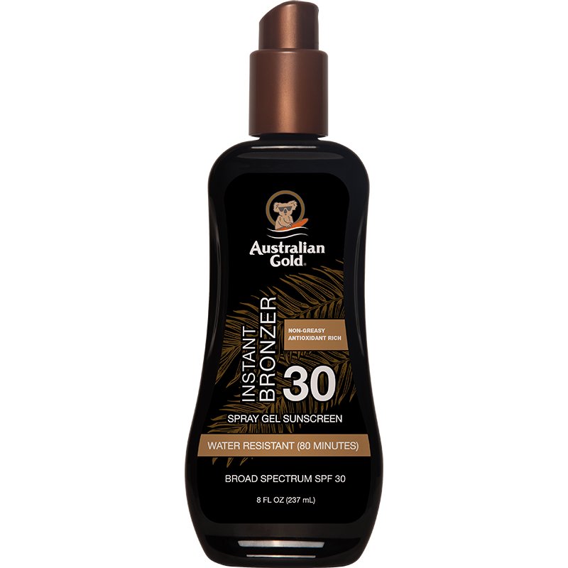Australian Gold SPF 30 Spray Gel Bronzer 8 fl oz
