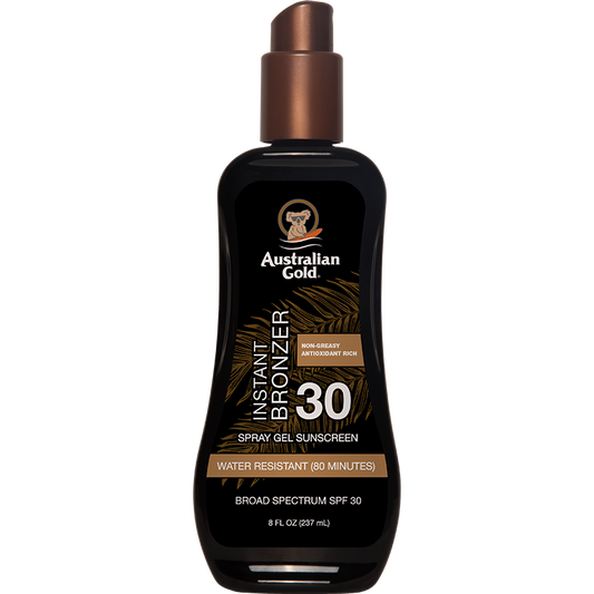 Australian Gold SPF 30 Spray Gel Bronzer 8 fl oz