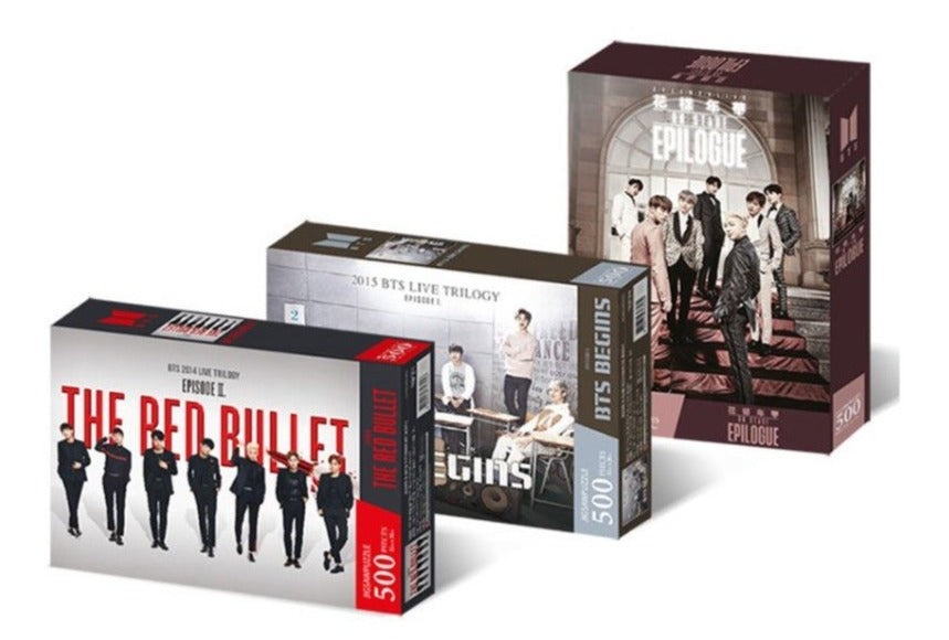 Official BTS Jigsaw Puzzle - World Tour Poster