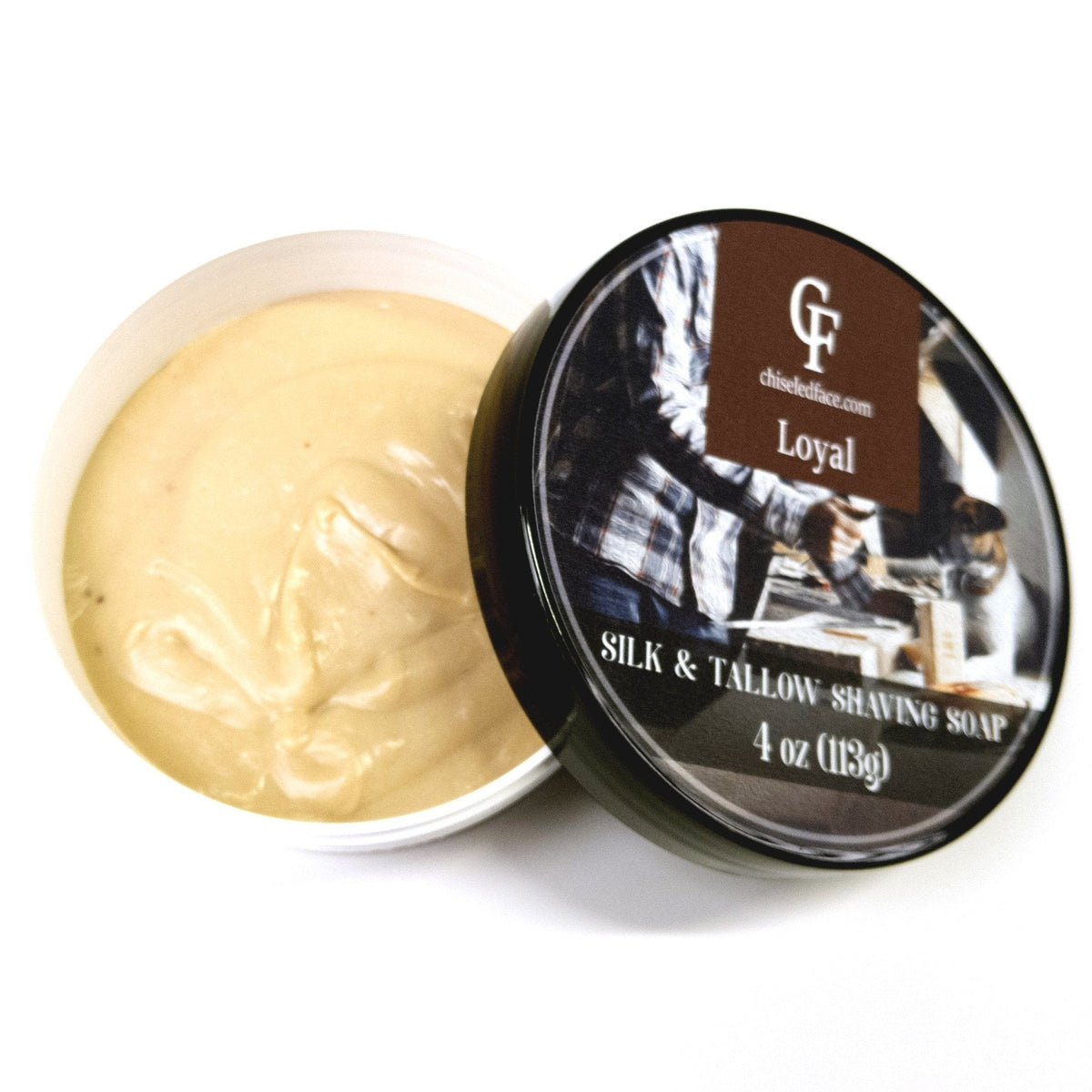 Silk Tallow Shave Soap - Loyal