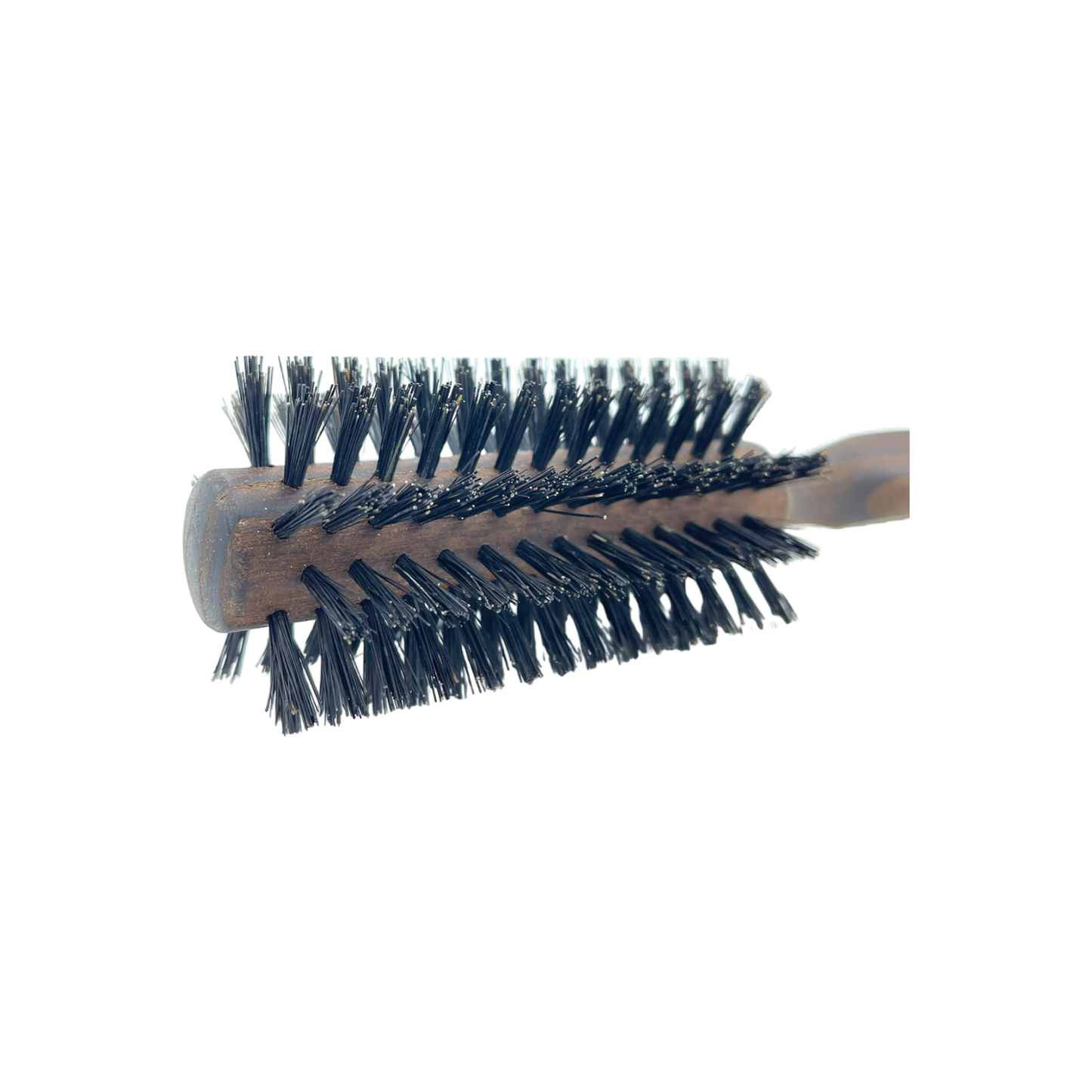 Dural Thermo Ash Wood 10 rows round hair brush with boar bristles