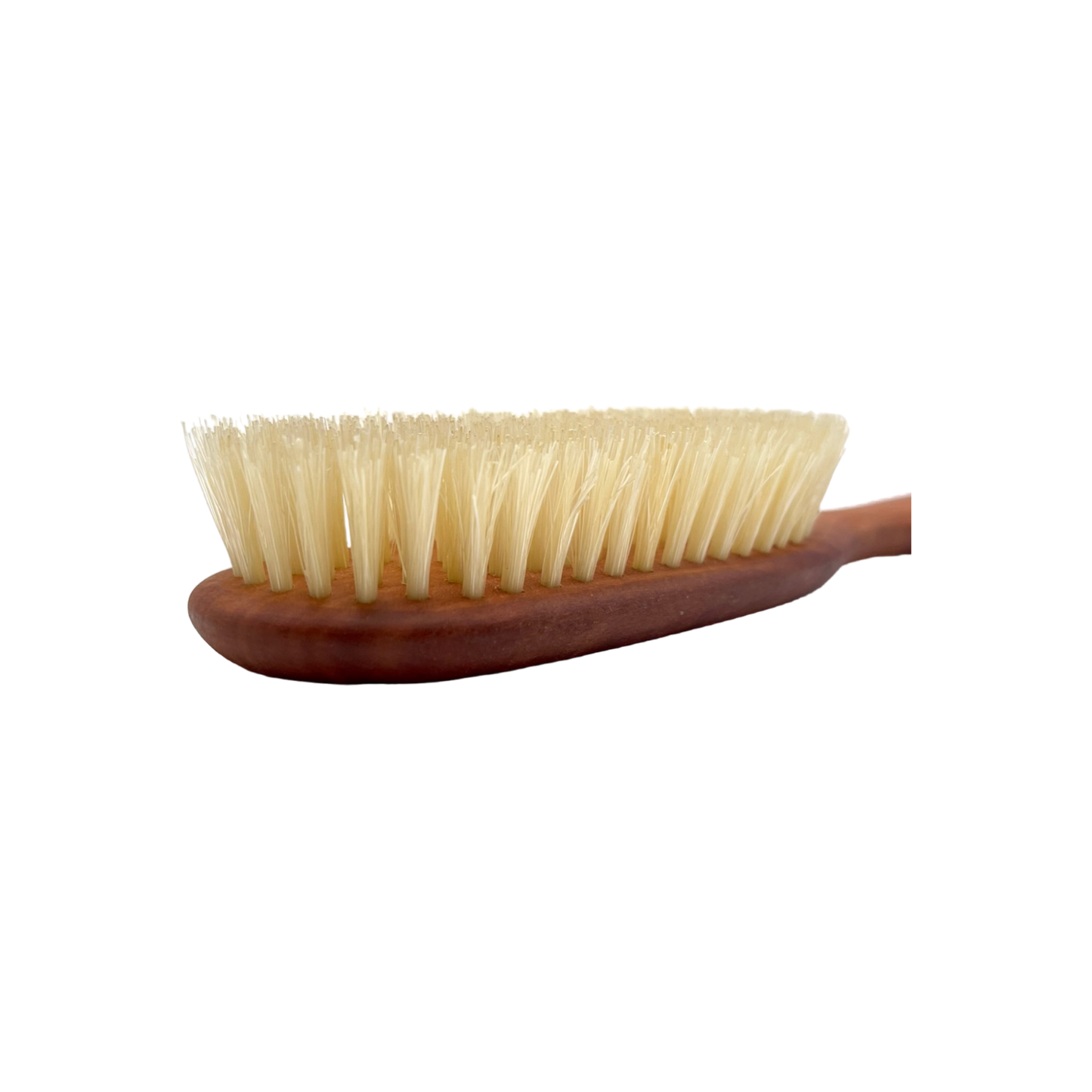 Dural Pear Wood big oval hair brush with natural bristles