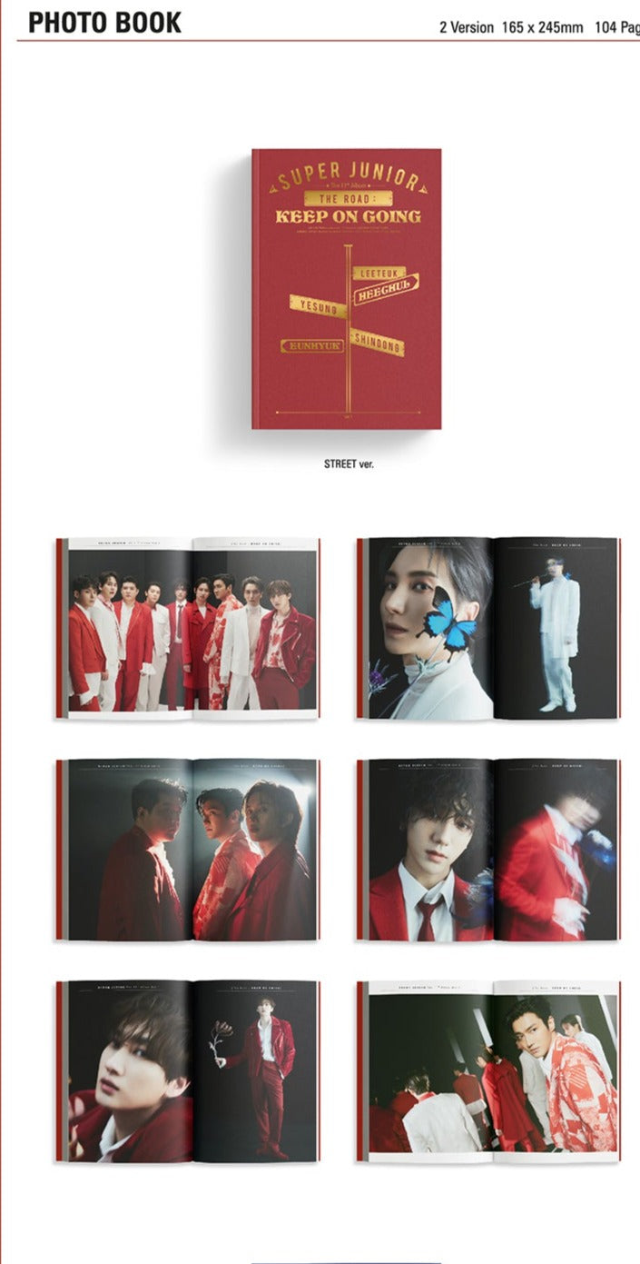 Super Junior 11th Album - Vol.1 'The Road : Keep On Going'