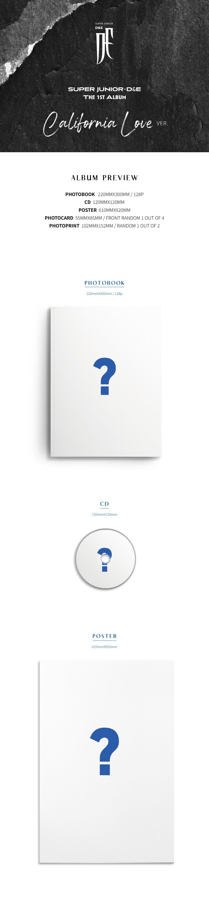 Super Junior D&E 1st Album - Countdown