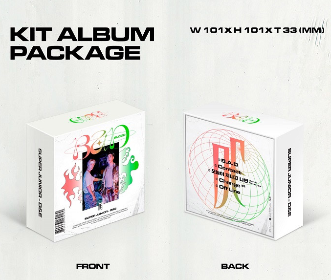 Super Junior D & E 4th Mini Album - Bad Blood Air-Kit