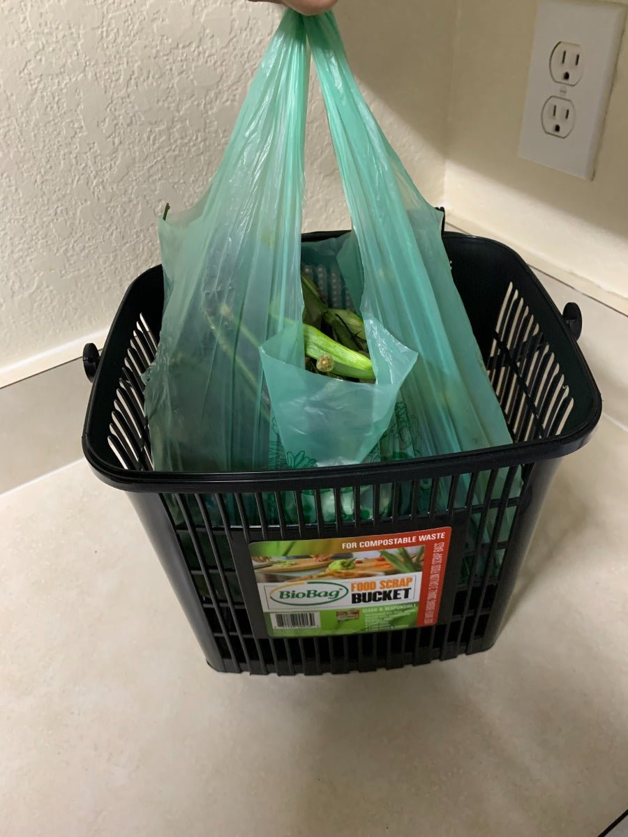 BioBag Small Shopper Compostable Bags - 15x17 (QTY 600), SKU SmallSHOP