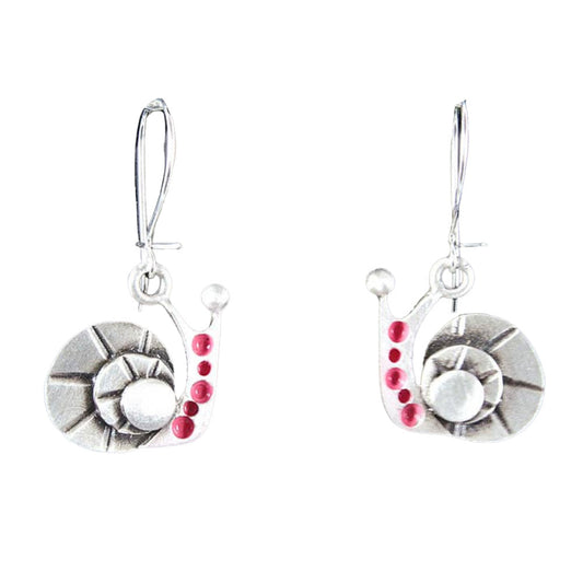 Snail Earrings by Chickenscratch