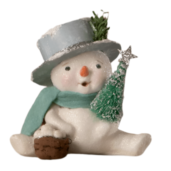 Snowflake Top Hat Snowman by Bethany Lowe Designs