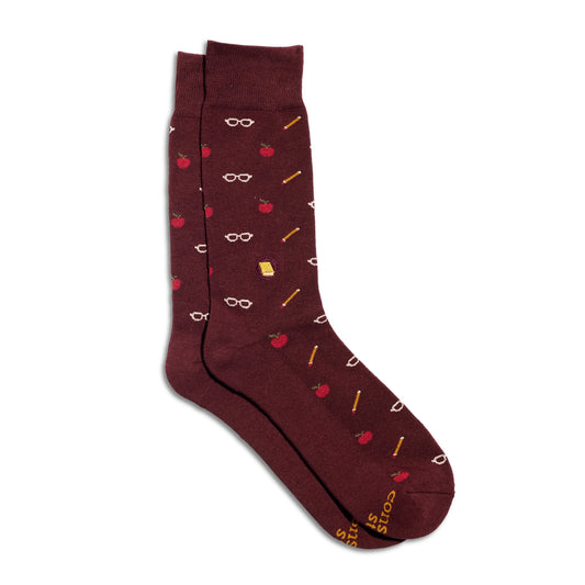 Socks that Give Books