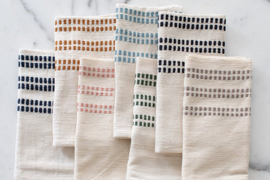 Sodo Handwoven Ethiopian Cotton Napkins | Set of 2