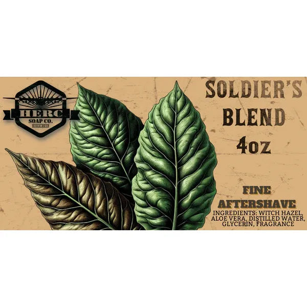 Herc Soap Co. Soldier's Blend Shaving Collection